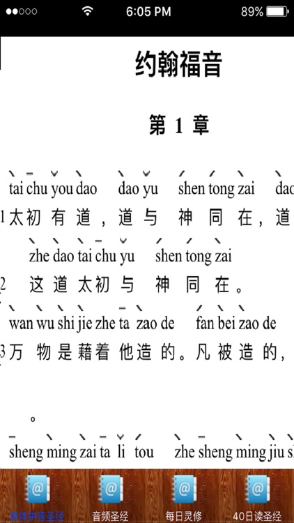 简体拼音圣经 Pinyin Chinese Bible & Audio Bible by Janice Ong