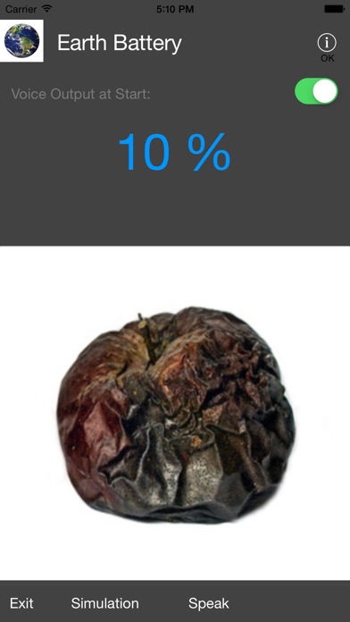 Captura de pantalla del iPhone 5