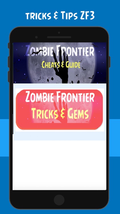 zombie frontier 3 cheats for iphone