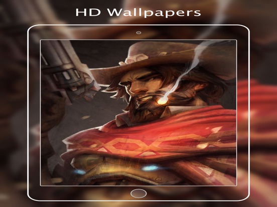 Screenshots of Wallpapers for Overwatch - HD Backgrounds for iPad
