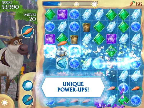 Screenshots of Frozen Free Fall for iPad