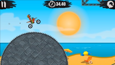 Screenshots of Moto X3M Bike Race Game and Stunts Racing for iPhone