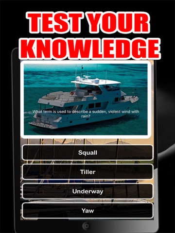 Скриншот из Boating Quiz Educational Test For Boat Owners