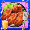 Kashif Mahmood - Deep Fry Chicken Wings Maker- Carnival Food fun artwork