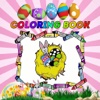 Easter Egg Kids Coloring Page Easter Bunny Tracker history of easter 