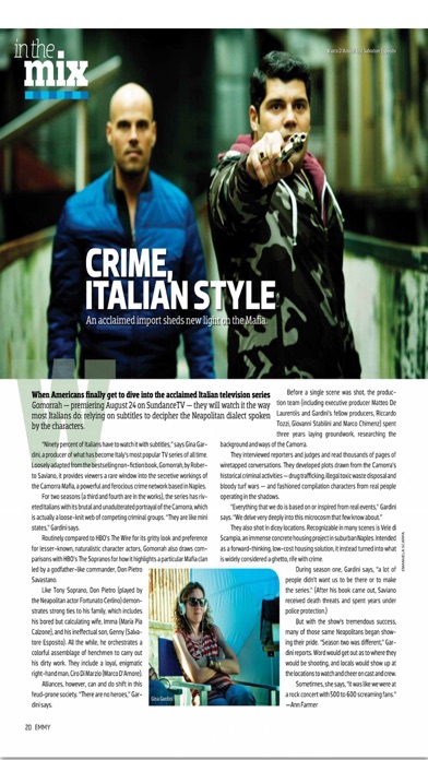 Emmy Magazine screenshot1