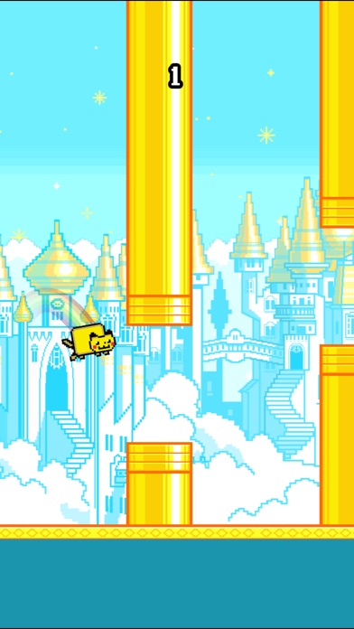 Screenshots of Flappy Nyan for iPhone