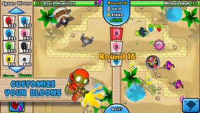 Screenshots of Bloons TD Battles for iPhone