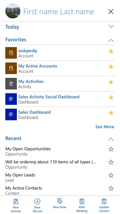 iPhone Screenshot 1