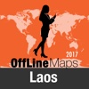 Laos Offline Map and Travel Trip Guide laos map 
