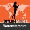 Worcestershire 離線地圖和旅行指南