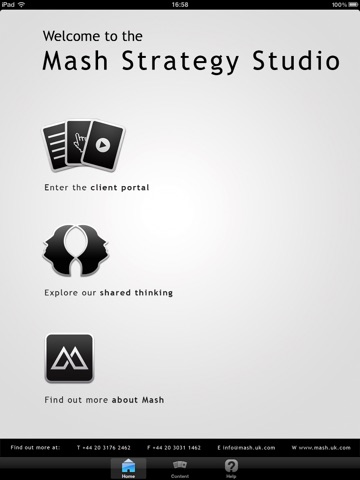 Screenshot of Mash Strategy