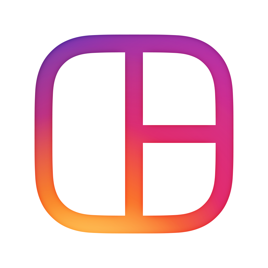 Layout from Instagram App Icon