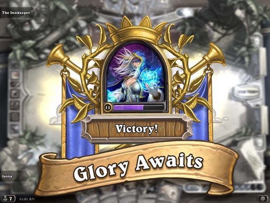 Screenshots of Hearthstone for iPad