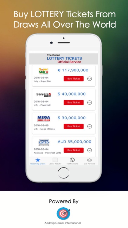 app to buy lotto tickets