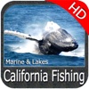 California fishing HD - GPS Map Navigator california map 