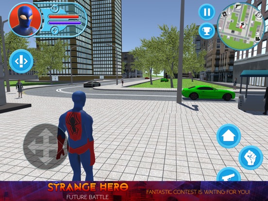 Strange Hero: Future Battle на iPad