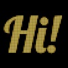 Banner Text - Scrolling LED Style Text scrolling text ticker