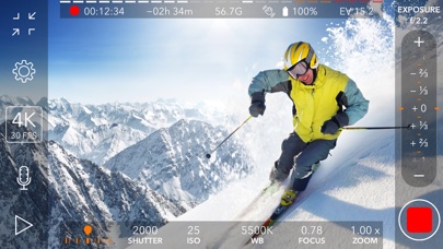 Screenshots of ProMovie Recorder - 4K Video Camera+Manual Control for iPhone
