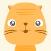 Ōji Momo - Cute animated cat stickers