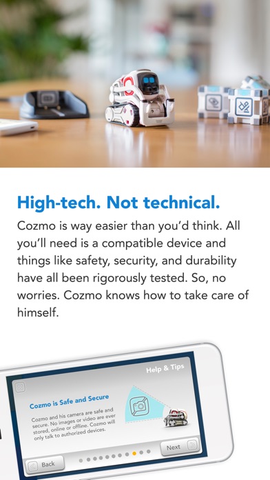 Screenshots of Cozmo ® for iPhone