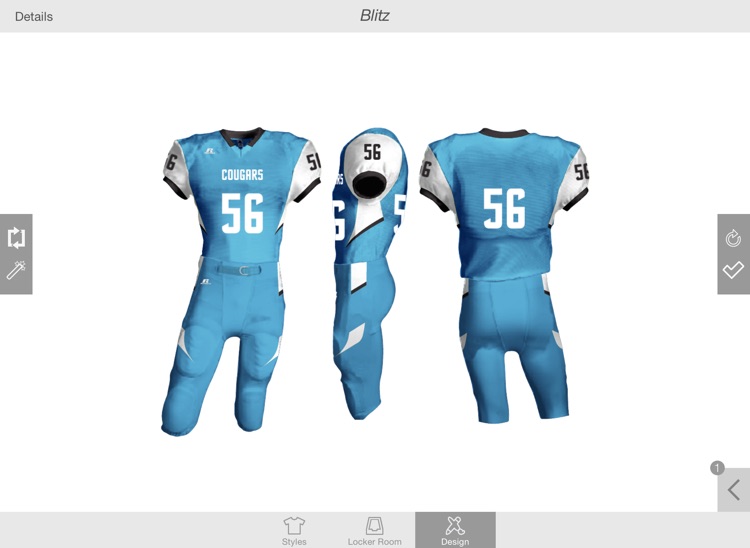 Football Uniform Builder