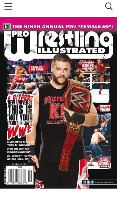 Pro Wrestling Illustrated review screenshots