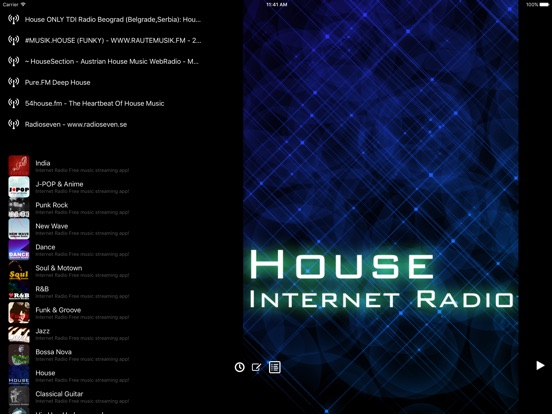 無料で音楽聴き放題！ハウス - インターネットラジオのおすすめ画像1