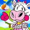 Animales de granja para colorear gratis para bebés para ordnance 