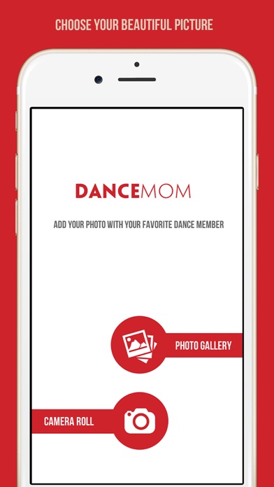 Screenshots of Add your photo with your favorite cast member - Dance Moms edition for iPhone