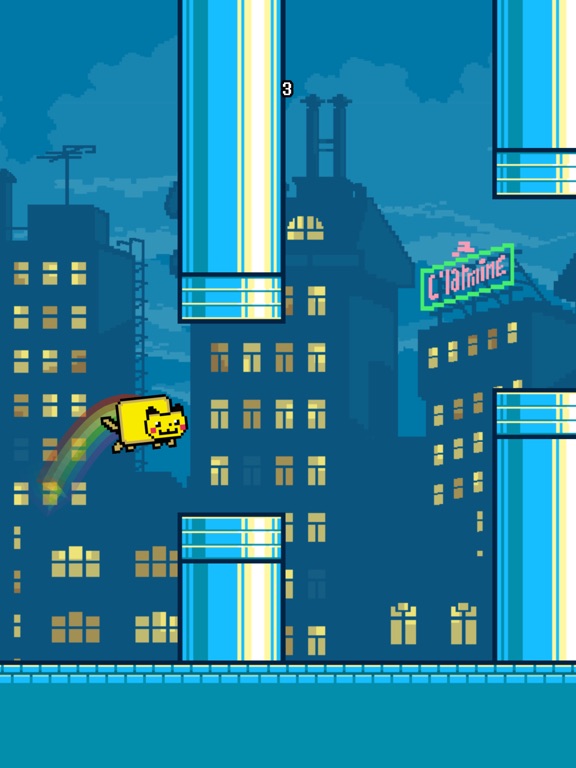 Screenshots of Flappy Nyan for iPad