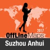 Suzhou Anhui Offline Map and Travel Trip Guide anhui map 