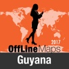 Guyana Offline Map and Travel Trip Guide guyana map 