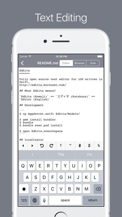 text editor app