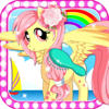 Xinyi Xu - Princess Rainbow Pony-Girl Games artwork