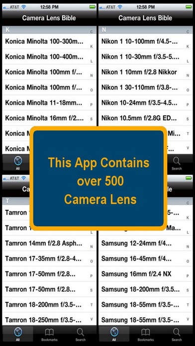 Camera Lens Bible screenshot1