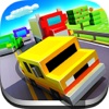 Pixel car racer : 8-bit Blocky Car Racing racer road smashy