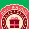Badges de Joyeux Noël
