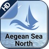 Aegean Sea North offline nautical fishing charts turkey aegean sea 