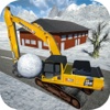 Heavy Excavator Machinery: Snow Plowing Simulator heavy machinery operator 
