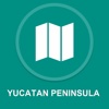Yucatan Peninsula : Offline GPS Navigation yucatan peninsula facts 